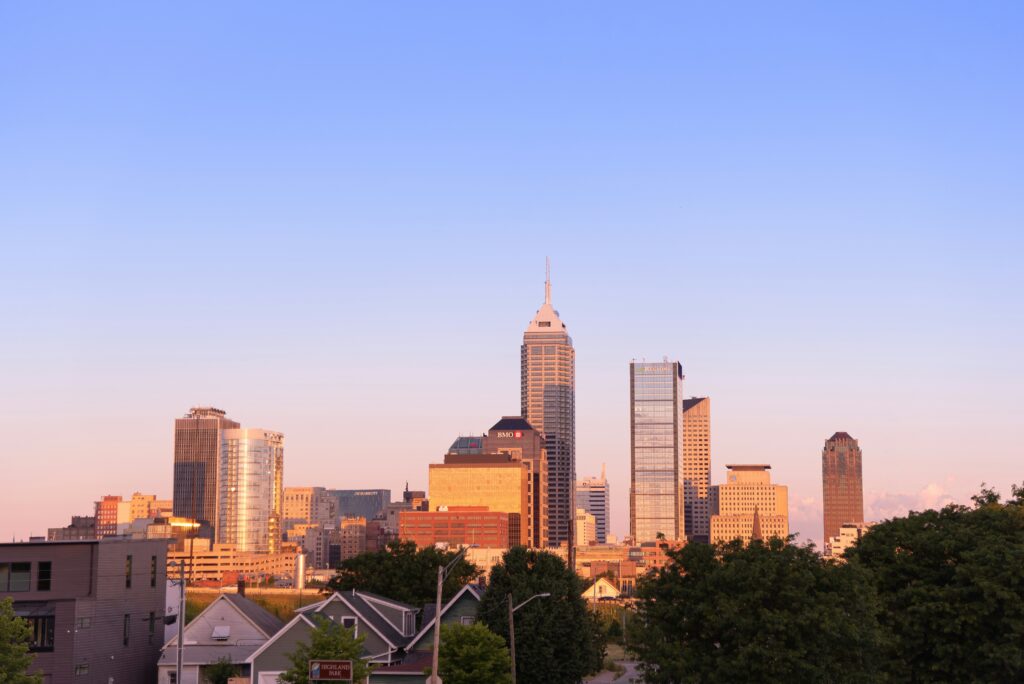 Indianapolis, IN -- Skyline